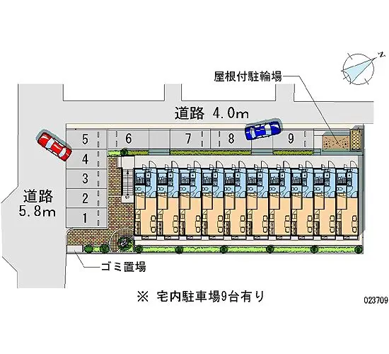 ★手数料０円★四日市市城東町　月極駐車場（LP）